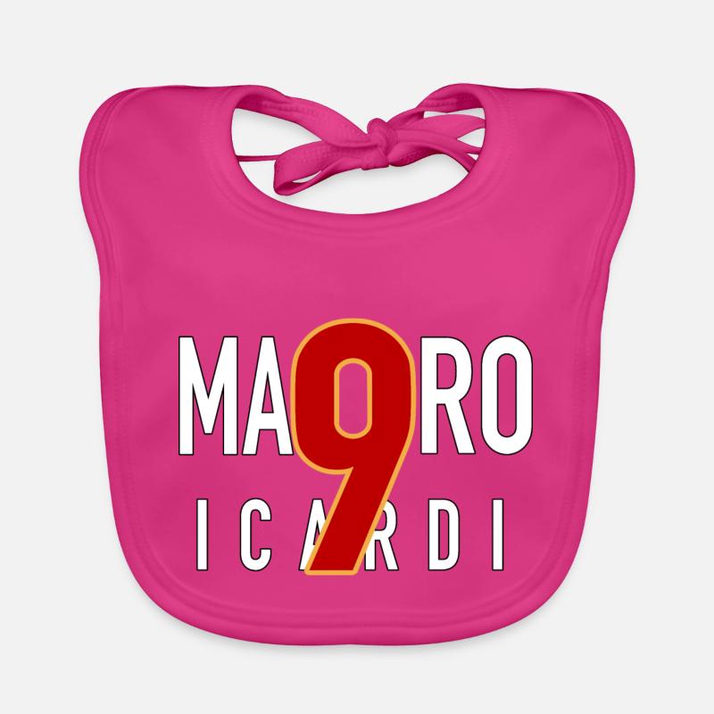 Attaquant 9 Bavoir bio Bébé