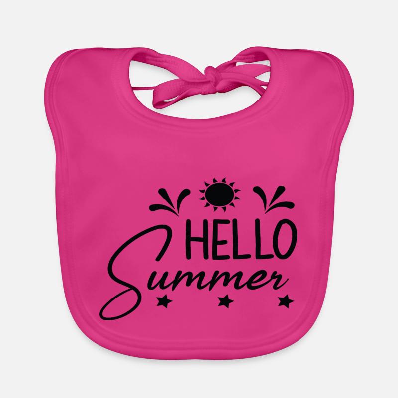 Hello Summer Baby Bio-Lätzchen