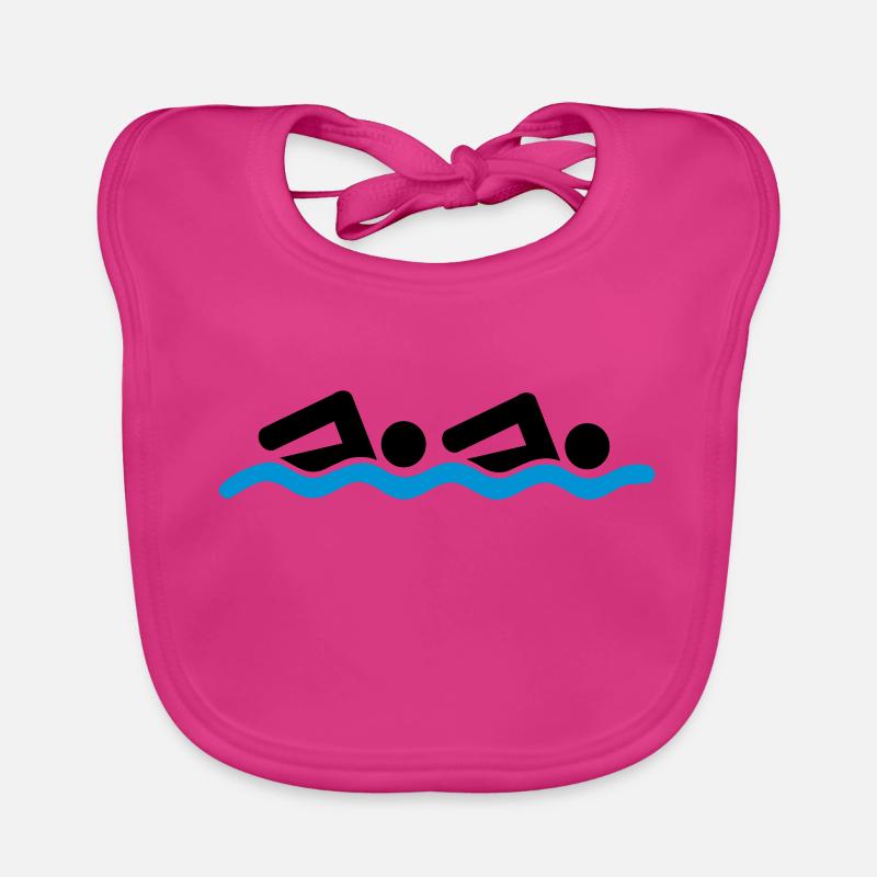 Équipe de natation Bavoir bio Bébé