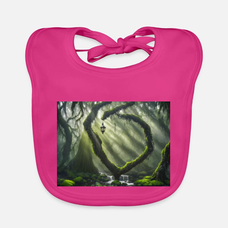 Forêt enchantée Bavoir bio Bébé