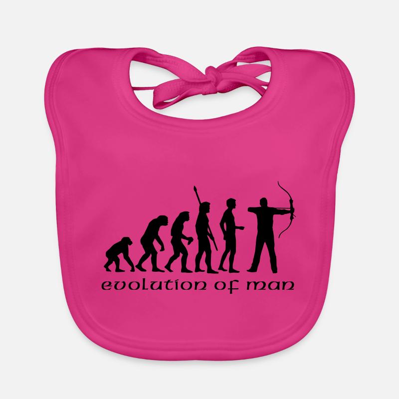evolution_bogenschiessen_b Organic Baby Bibs