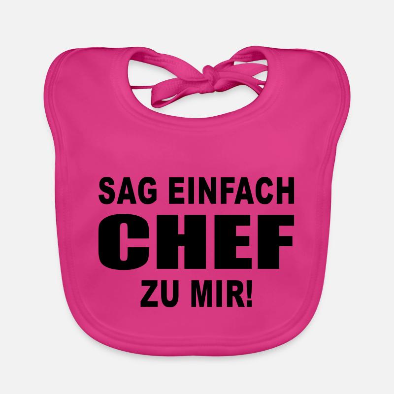 chef boss Baby Bio-Lätzchen