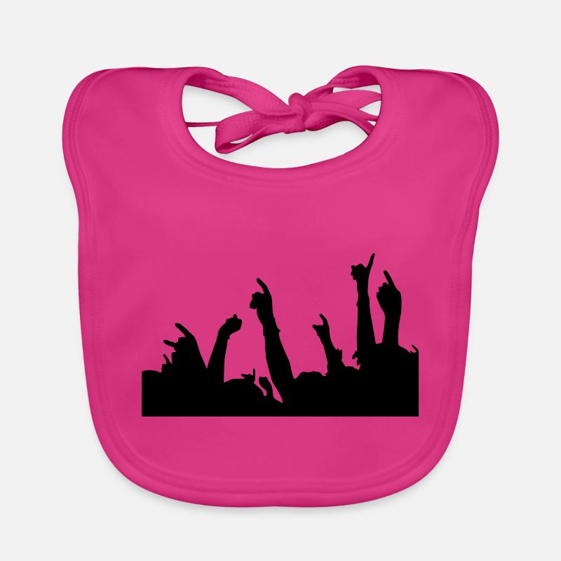 dita metalliche Bavaglino ecologico per neonato