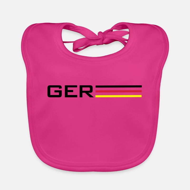 Deutschland GER Symbol Baby Bio-Lätzchen