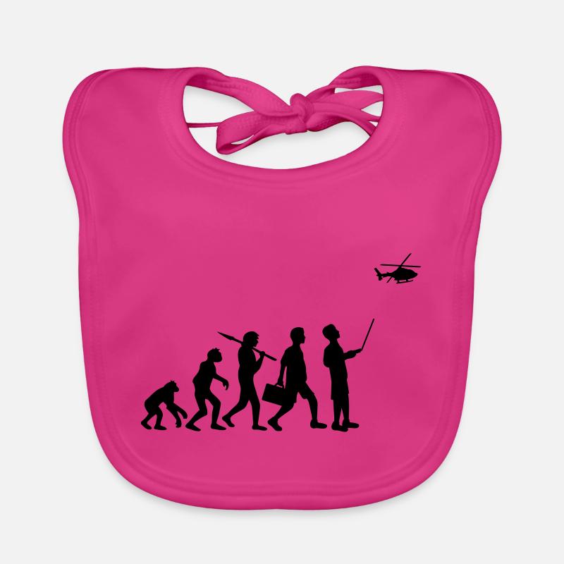 Evolution remote controlled model helicopter Organic Baby Bibs