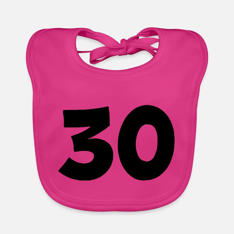30 Organic Baby Bibs