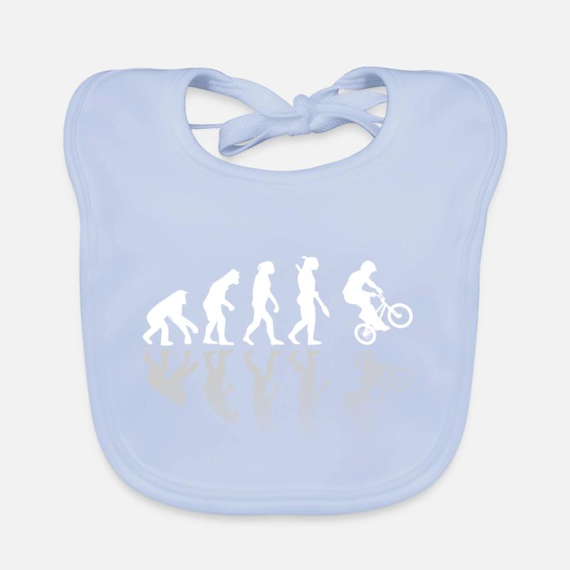 BMX Evolution Miroir cadeau Bavoir bio Bébé
