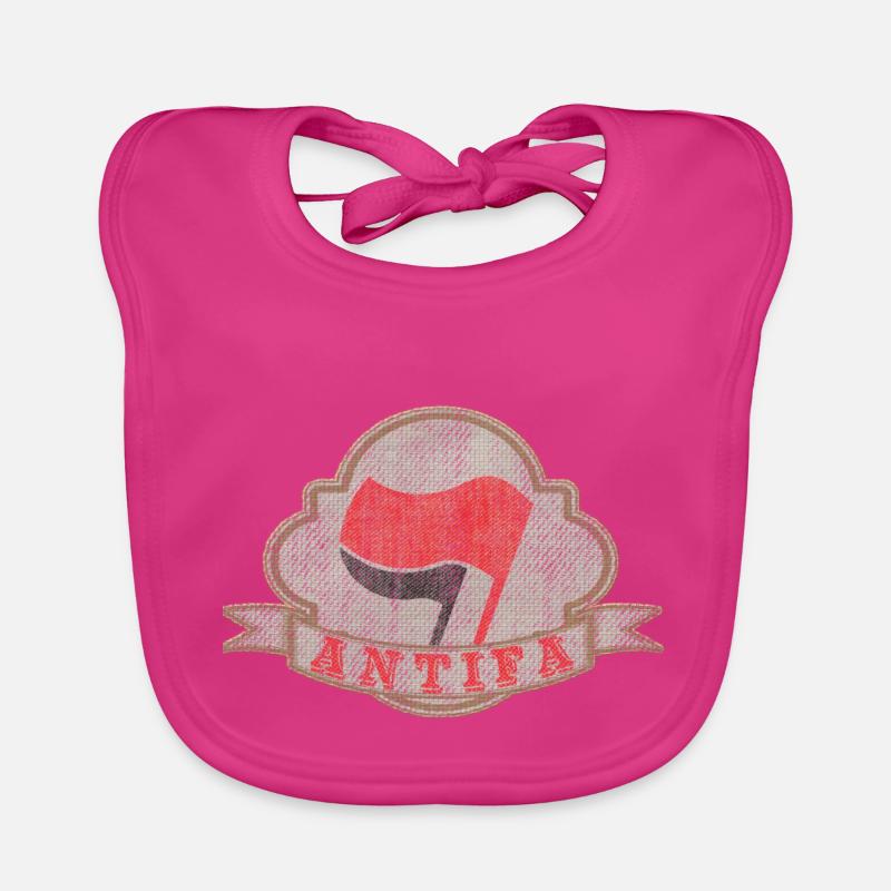 DRAPEAUX DE L'ANTIF Bavoir bio Bébé