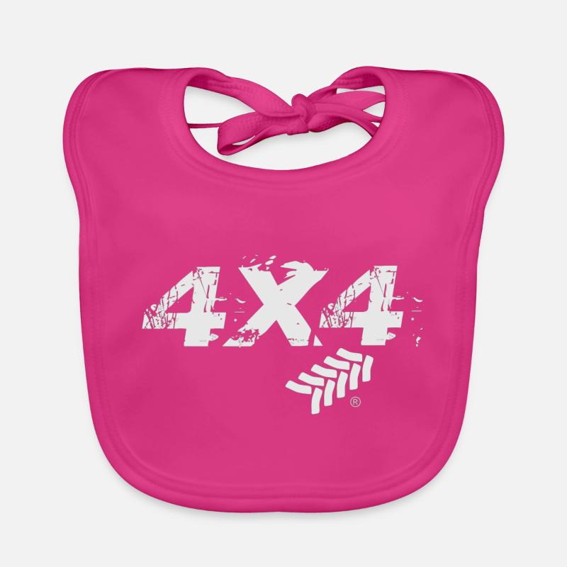 4x4 by Aggro Chief (R) Organic Baby Bibs