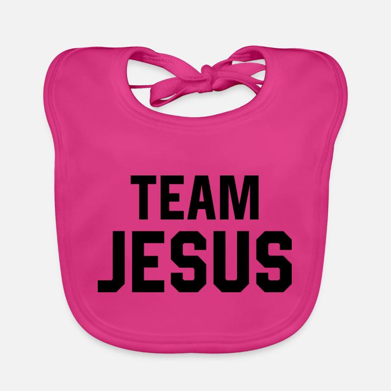 Équipe Jésus Bavoir bio Bébé