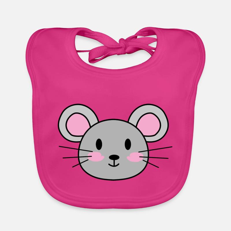 mouse Organic Baby Bibs