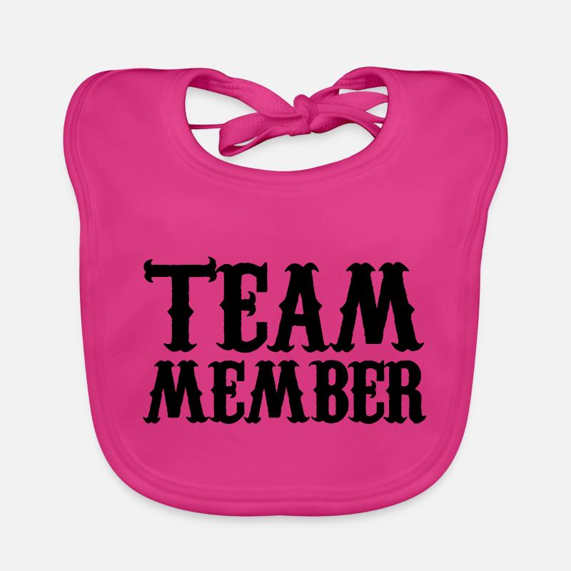 team member Organic Baby Bibs