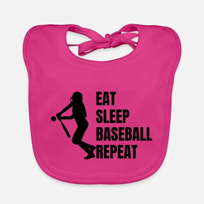 Baseball Baseball Game Gift Baseball Lovers Bavoir bio Bébé