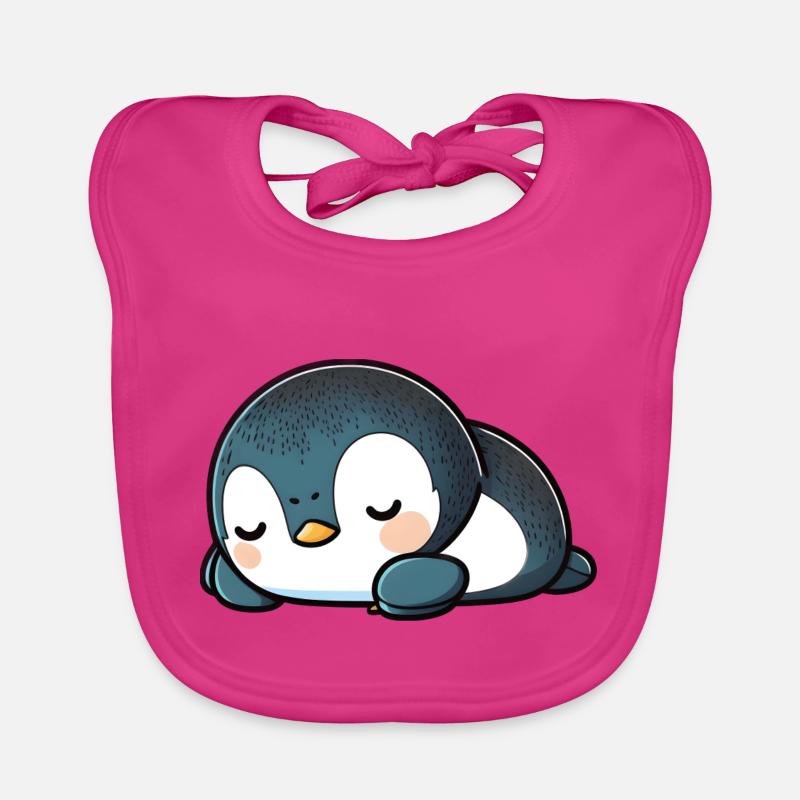 Bébé pingouin Bavoir bio Bébé