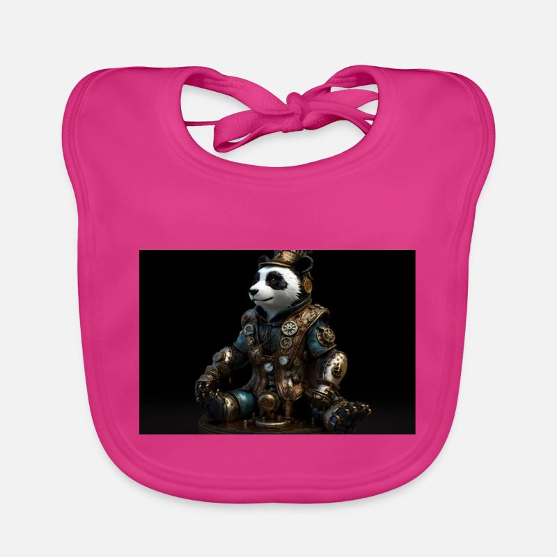 Panda Bavoir bio Bébé