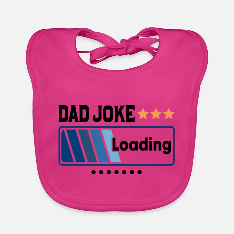 Dad Joke Loading... Baby Bio-Lätzchen