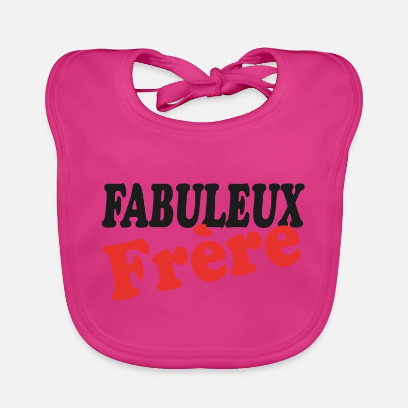 FABULEUX Frère Bavoir bio Bébé