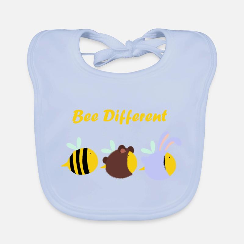 Bee Different Organic Baby Bibs