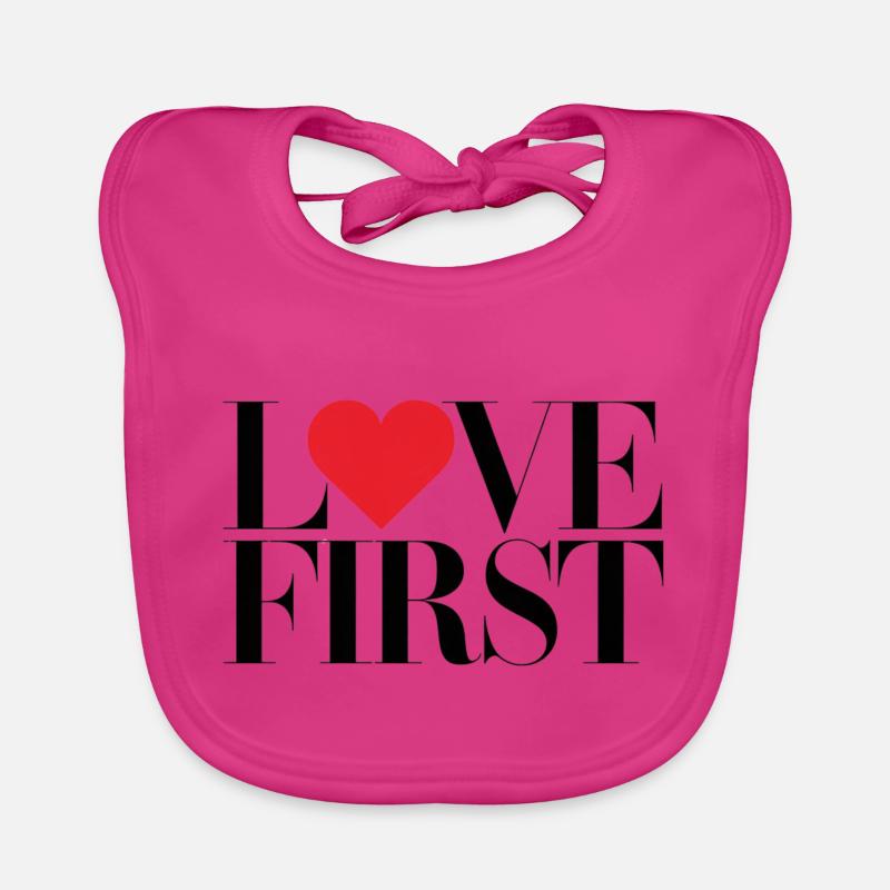 love first Baby Bio-Lätzchen