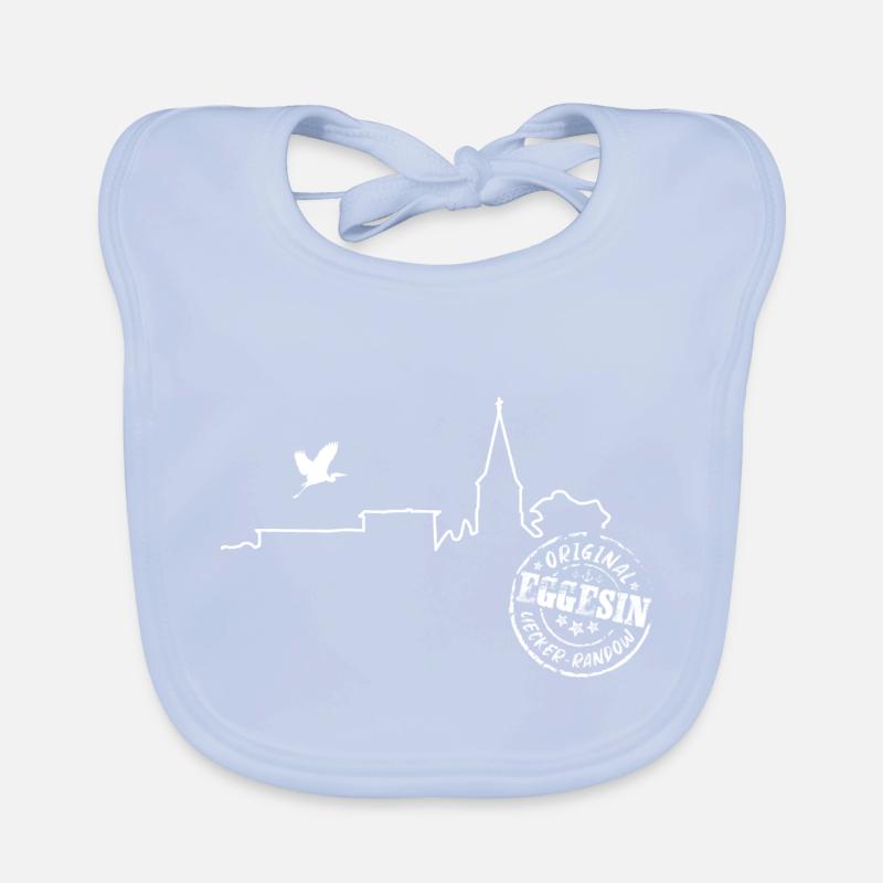 Eggesin Silhouette Bavoir bio Bébé