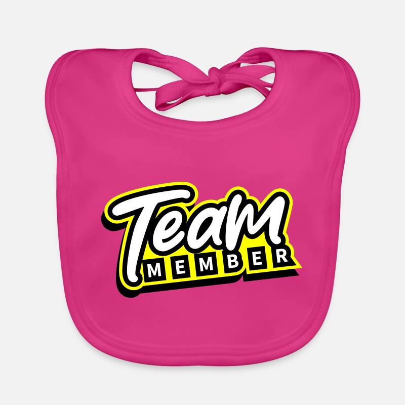 Team Mitglied Baby Bio-Lätzchen