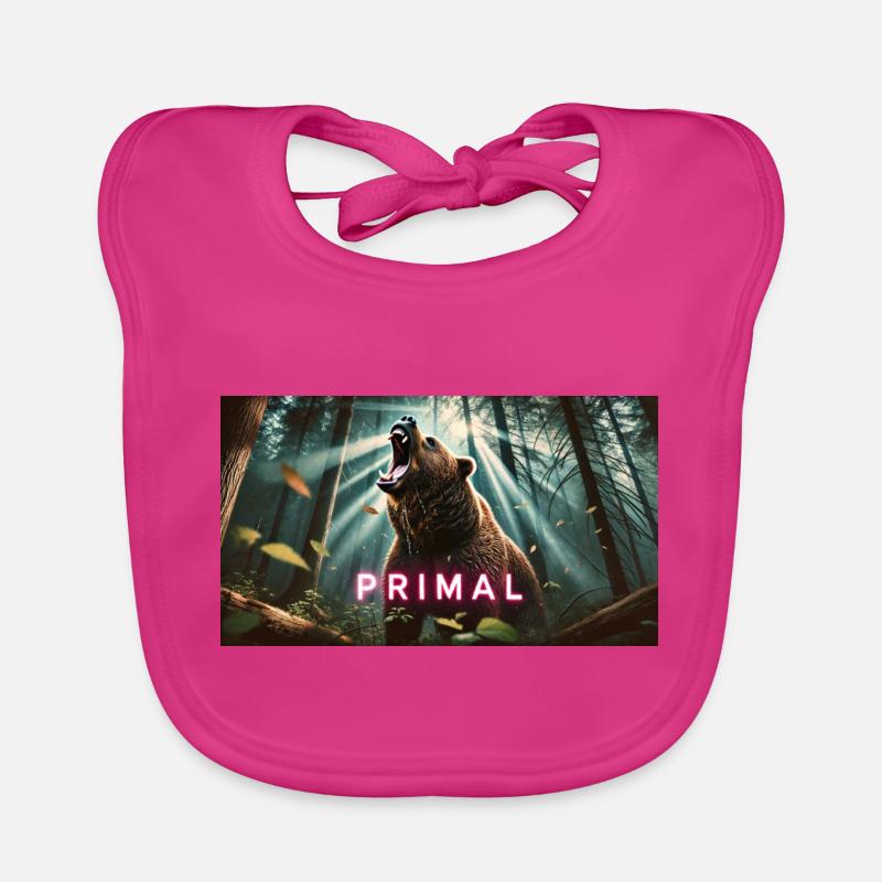 PRIMAL BEAR Organic Baby Bibs