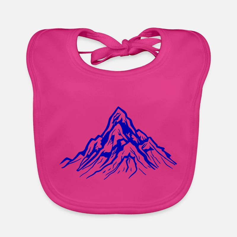 Berge Mountains Organic Baby Bibs