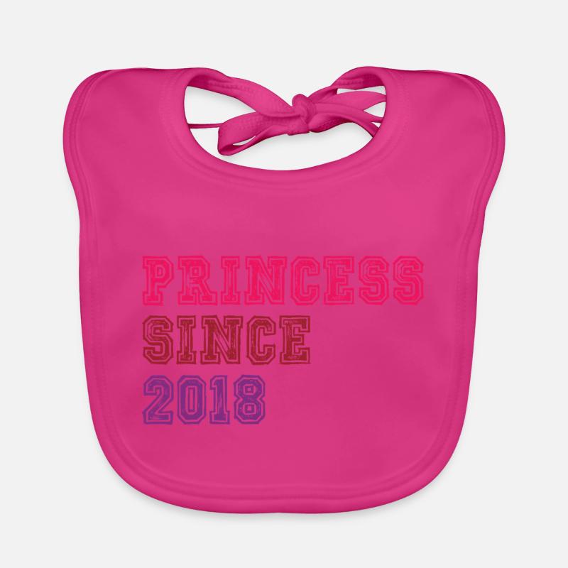 2018 Anniversaire Princesse Bavoir bio Bébé