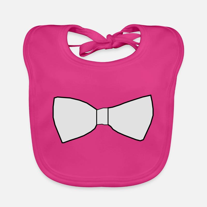 Falso vettoriale farfallino Bavaglino ecologico per neonato