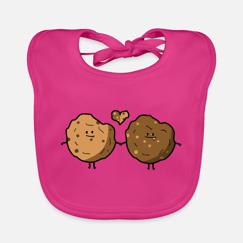 Cookie Love Organic Baby Bibs