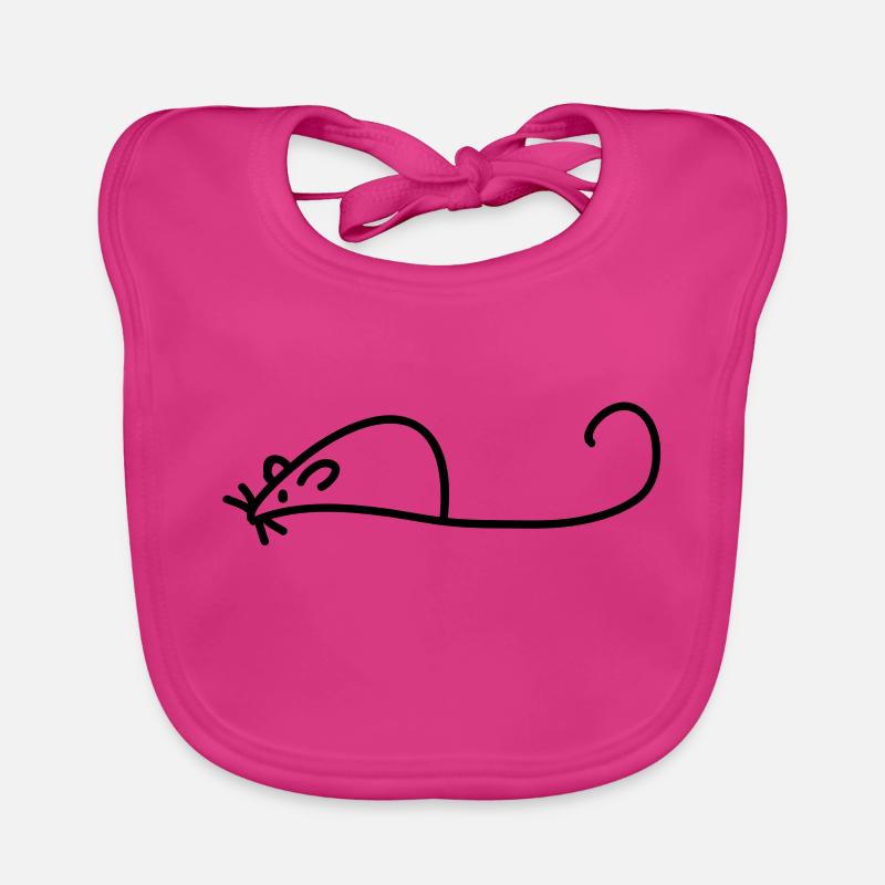 mouse Organic Baby Bibs