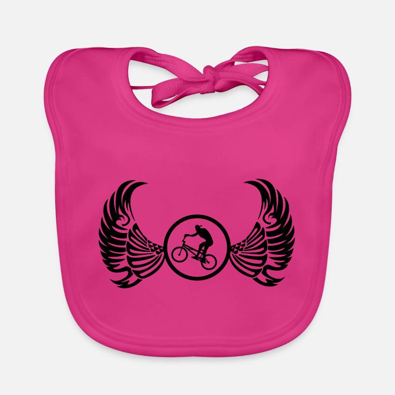 wappen_bmx Bavoir bio Bébé