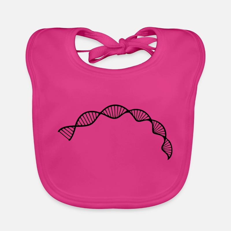 DNA double helix structure cell sequence Organic Baby Bibs