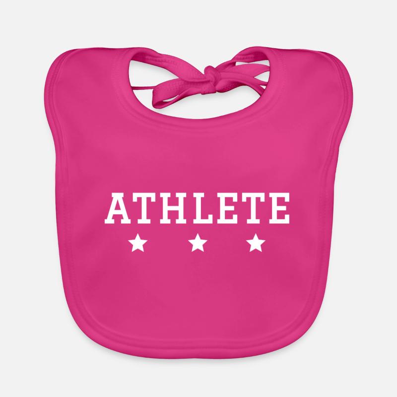 athlète Bavoir bio Bébé