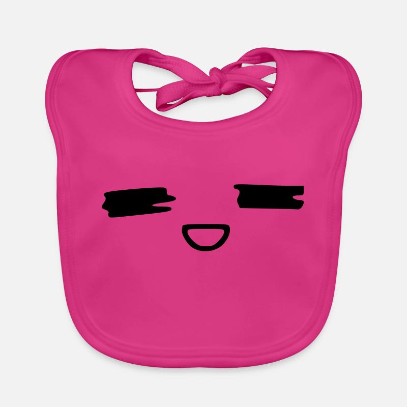 kawaii_face_16 Baby Bio-Lätzchen