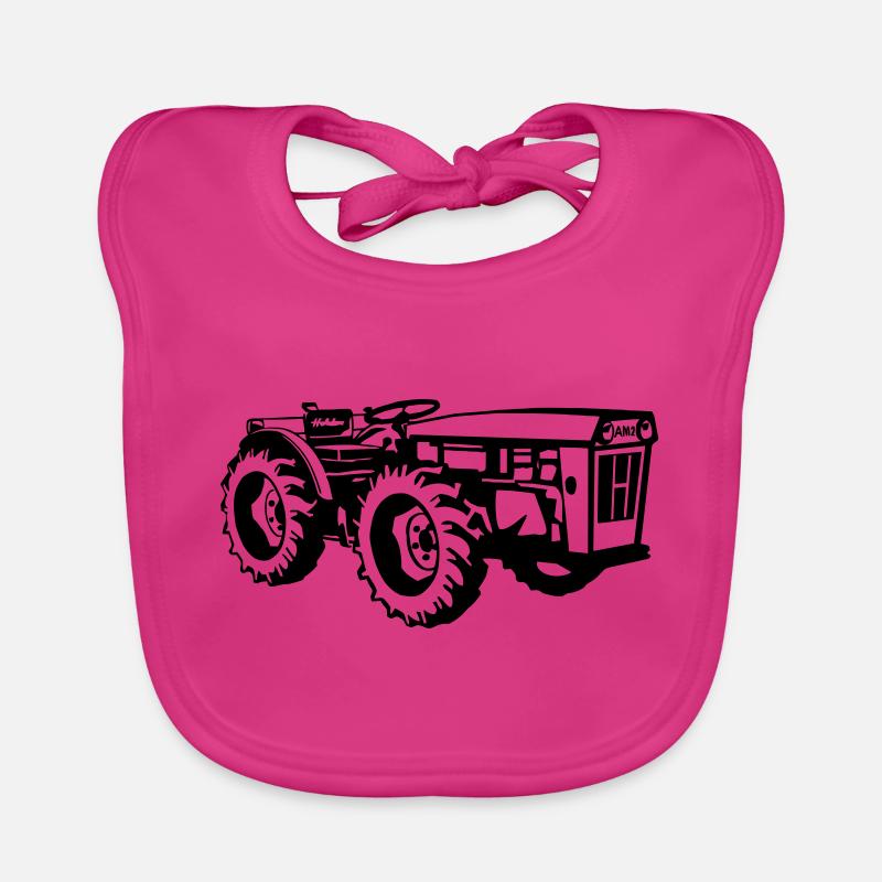 Tracteur titulaire direction articulée AM2 AG3 Bavoir bio Bébé