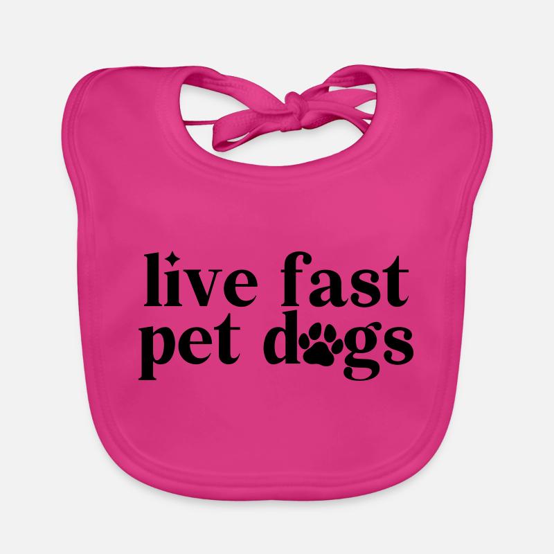 CHIENS DE COMPAGNIE Bavoir bio Bébé