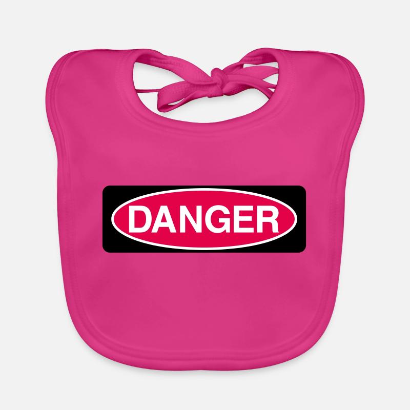 Danger Bavoir bio Bébé