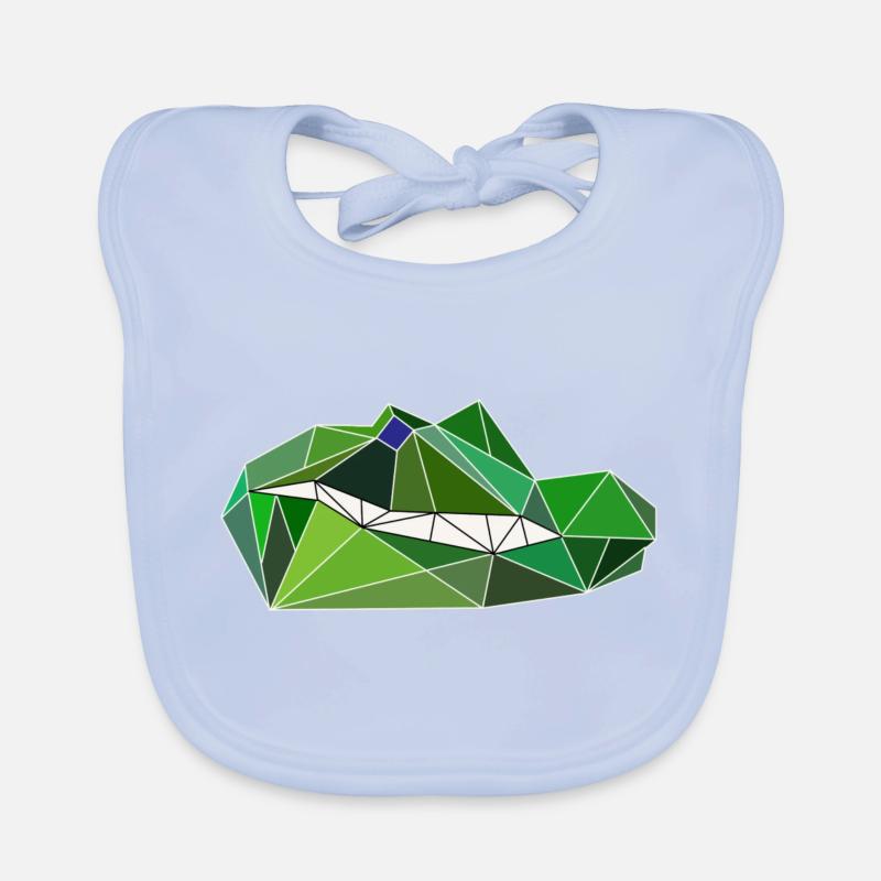 Crocodile Organic Baby Bibs