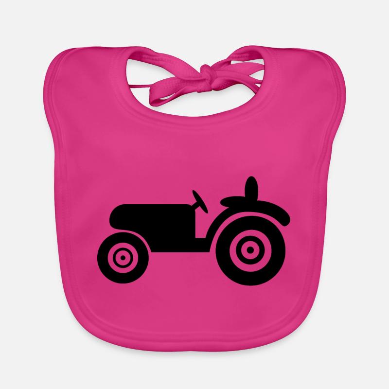 Tractor - Oldtimer Organic Baby Bibs