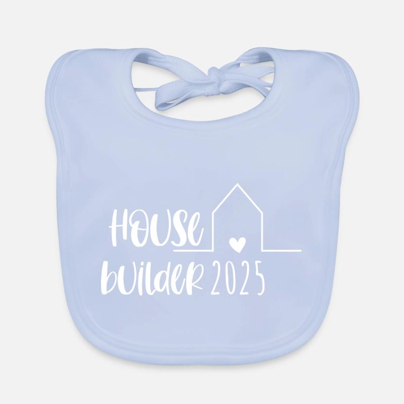 Constructeur de maisons Partnerlook Hausbau – Maison des constructeurs Bavoir bio Bébé