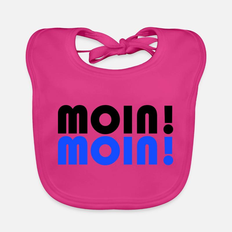 Moin Spruch Baby Bio-Lätzchen