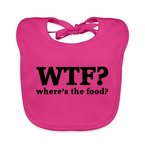 WTF - Where's the food? - Bio-slabbetje voor baby's
