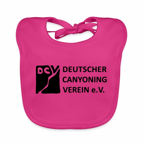 DCV Logo einfarbig - Baby Bio-Lätzchen