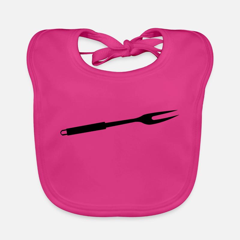GRILL FORK Grill Tools Organic Baby Bibs
