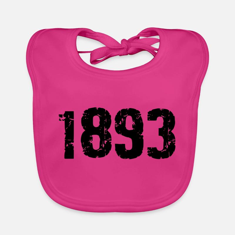 1893 - Baby Bio-Lätzchen - Fuchsia