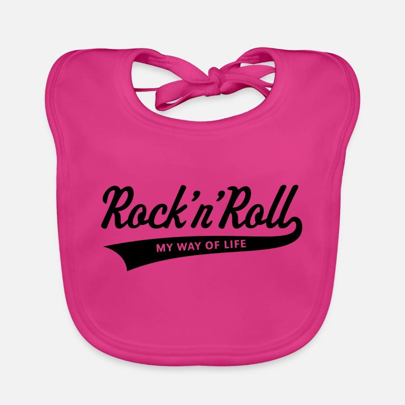 Rock 'n' Roll – Mon mode de vie Bavoir bio Bébé