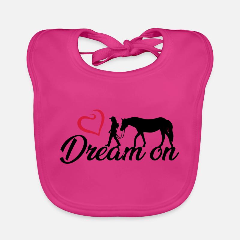 Dream on - Hold on to your dreams Organic Baby Bibs