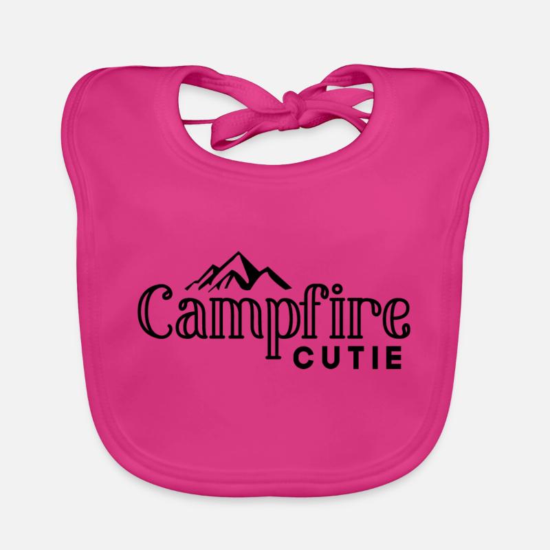 Feu de camp mignon Bavoir bio Bébé