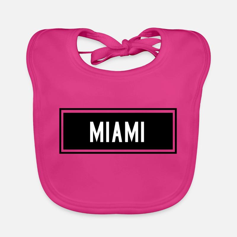 Miami Organic Baby Bibs